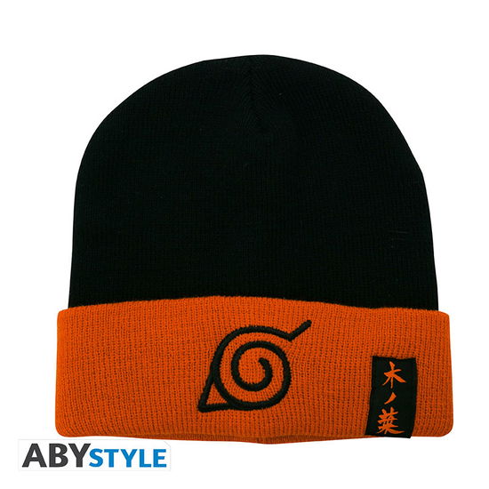 Naruto Shippuden - Beanie - Konoha - Naruto - Produtos - ABYstyle - 3665361071501 - 7 de fevereiro de 2019