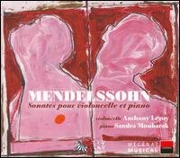 Cover for Felix Mendelssohn Bartholdy (1809-1847) · Cellosonaten Nr.1 &amp; 2 (CD) (2004)