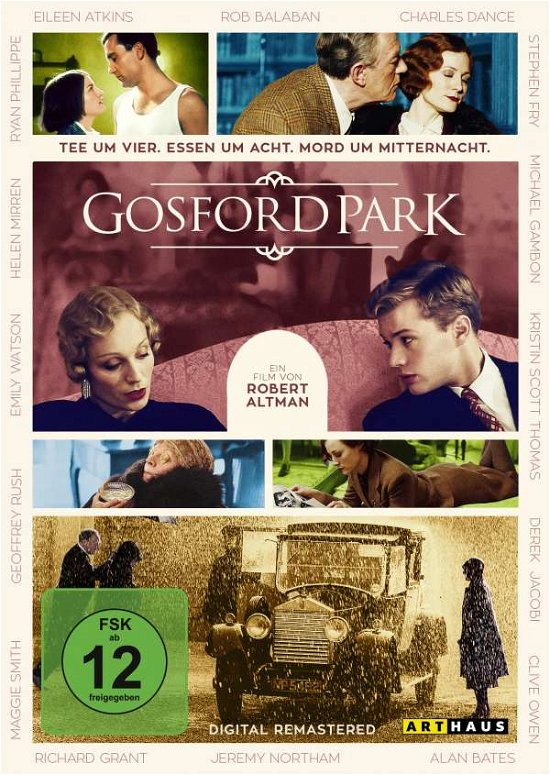 Gosford Park - Digital Remastered - Movie - Film - Arthaus / Studiocanal - 4006680088501 - 20. september 2018