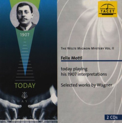 Cover for Wagner / Mottl · Welte-mignon Mystery 2 (CD) (2005)