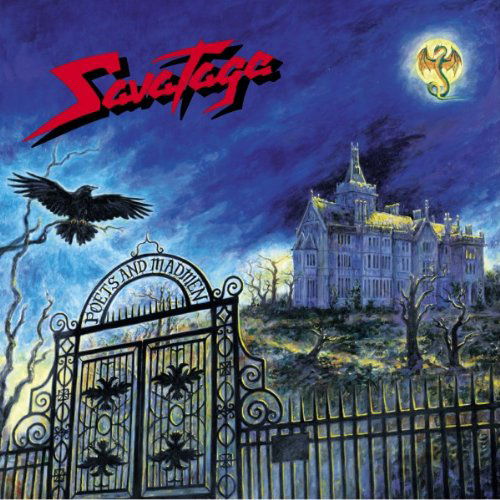 Cover for Savatage · Poets &amp; Madmen (Glow In The Dark Vinyl) (LP/7&quot;) (2022)