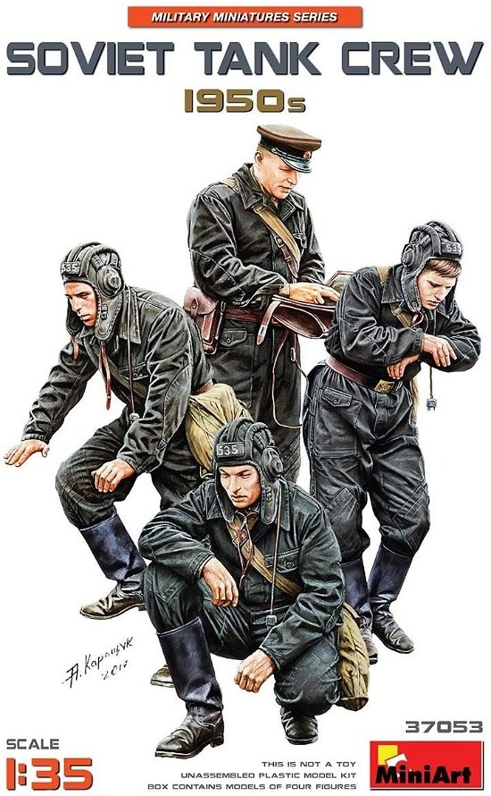 Cover for Miniart · Soviet Tank Crew 1950S (Toys)