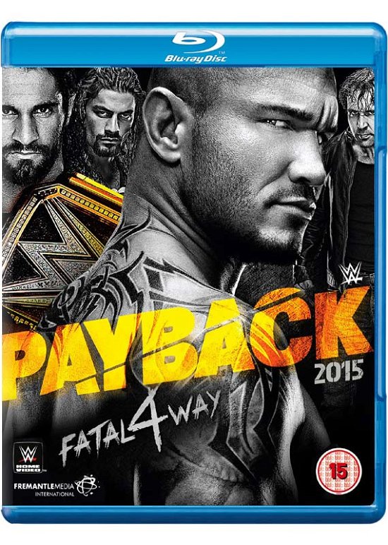 Cover for Wwe · WWE - Payback 2015 (Blu-ray) (2015)