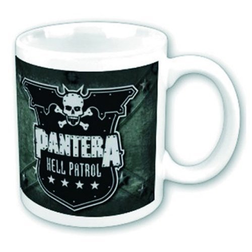 Pantera Boxed Standard Mug: Hell Patrol - Pantera - Produtos - ROCK OFF - 5055295302501 - 29 de novembro de 2010