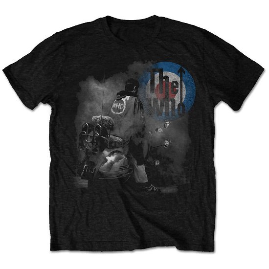 Cover for The Who · The Who Unisex T-Shirt: Quadrophenia (Retail Pack) (T-shirt) [size S] [Black - Unisex edition]