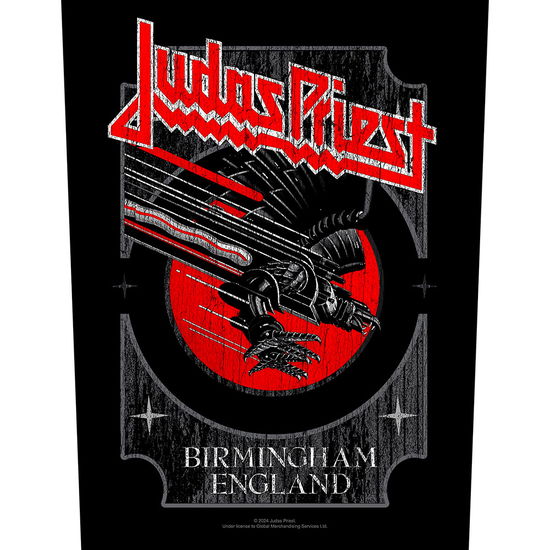 Cover for Judas Priest · Judas Priest Back Patch: Birmingham (MERCH) (2025)