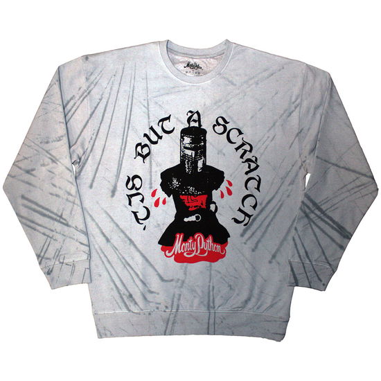 Monty Python Unisex Sweatshirt: Scratch (Grey) (Wash Collection) - Monty Python - Merchandise - - 5056836452501 - 5. Juni 2025