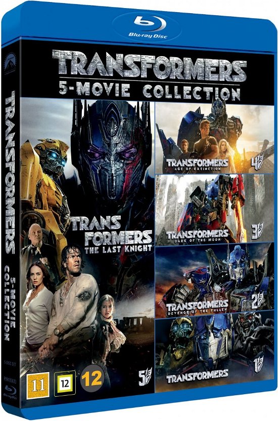 Cover for Transformers · Transformers 1-5 Boxset (Blu-ray) (2017)