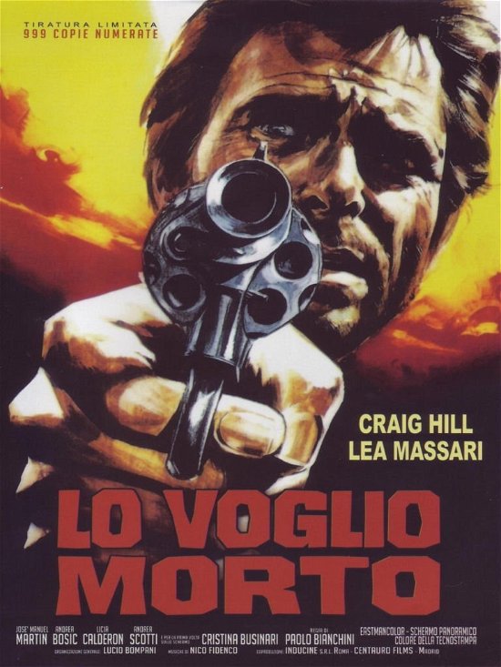 Lo Voglio Morto (Ed. Limitata E Numerata) - Movie - Films - MOSAICO MEDIA - 8012592018501 - 