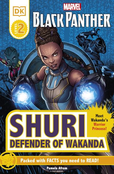 Cover for Pamela Afram · Marvel Black Panther Shuri Defender of Wakanda - DK Readers Level 2 (Hardcover Book) (2022)