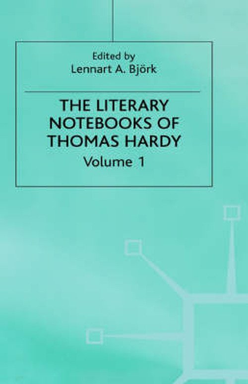 Cover for Thomas Hardy · The Literary Notebooks of Thomas Hardy: Volume 1 (Hardcover Book) (1985)