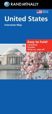 Cover for Rand McNally · Rand McNally Easy to Fold: United States Laminated Map (Landkarten) (2021)
