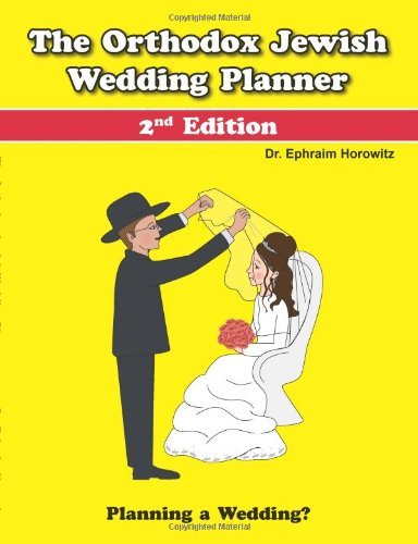 Cover for Ephraim Horowitz · The Orthodox Jewish Wedding Planner (Paperback Bog) (2011)