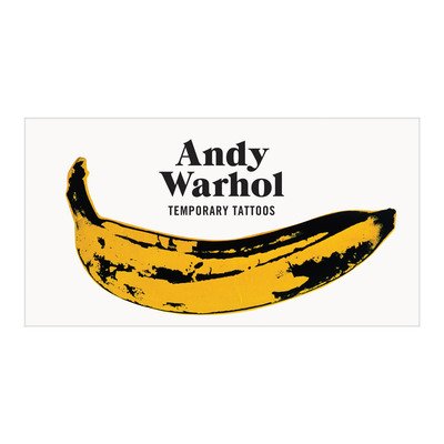 Andy Warhol Temporary Tattoo Set - Galison - Merchandise - Galison - 9780735360501 - 10 september 2019