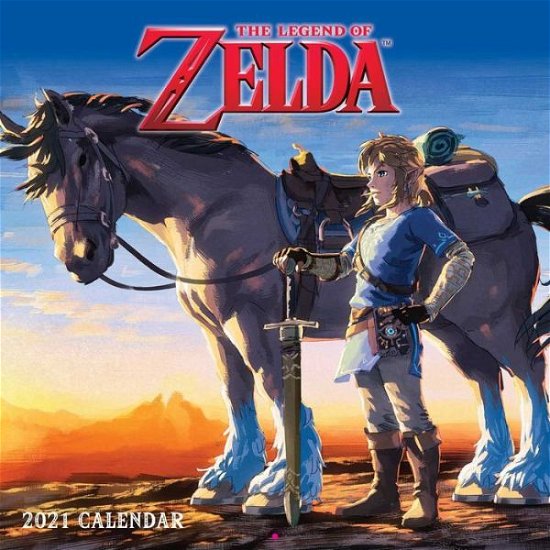 The Legend of Zelda 2021 Wall Calendar - Nintendo - Produtos - Abrams - 9781419744501 - 28 de julho de 2020