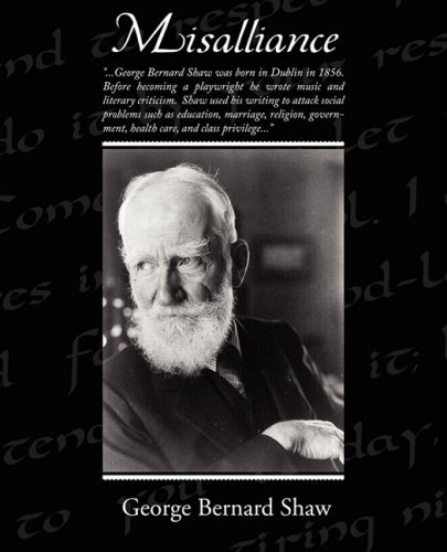 Cover for George Bernard Shaw · Misalliance (Paperback Bog) (2009)