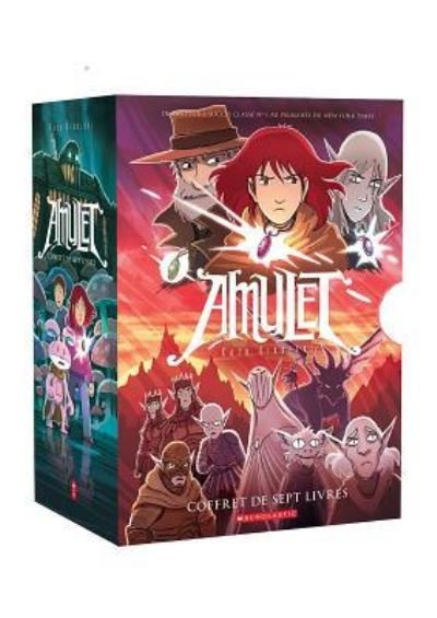 Cover for Kazu Kibuishi · Coffret Amulet - Tomes 1 ? 7 (Pocketbok) (2017)