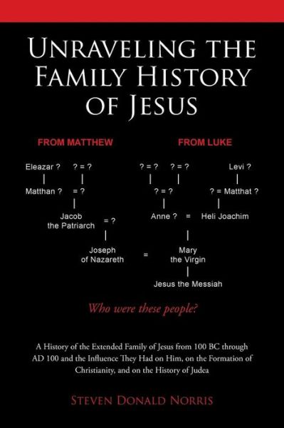 Cover for Steven Donald Norris · Unraveling the Family History of Jesus (Paperback Book) (2016)