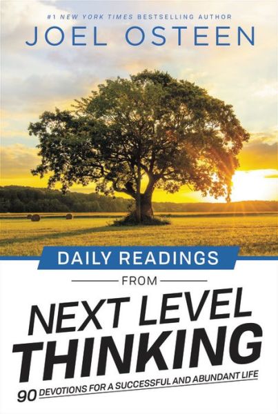 Cover for Joel Osteen · Daily Readings from Next Level Thinking: 90 Devotions for a Successful and Abundant Life (Hardcover Book) (2019)