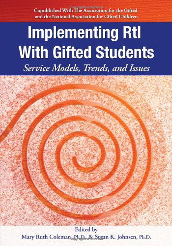 Cover for Mary Ruth Coleman · Implementing RtI With Gifted Students: Service Models, Trends, and Issues (Paperback Book) (2012)