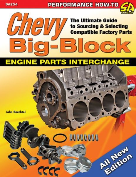 Cover for John Baechtel · Chevy Big-Block Engine Parts Interchange: The Ultimate Guide to Sourcing and Selecting Compatible Factory Parts (Paperback Book) (2014)