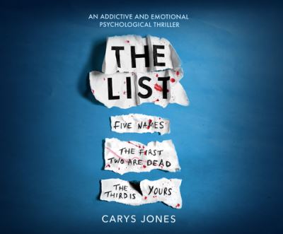 Cover for Carys Jones · The List (CD) (2021)