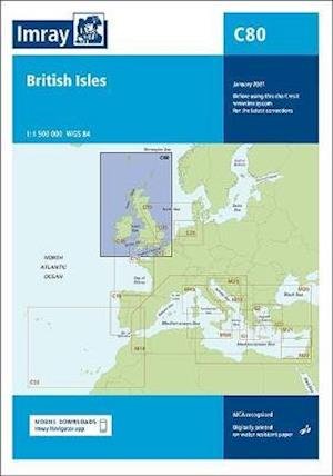 Cover for Imray · C80 British Isles - C Charts (Map) [New edition] (2021)
