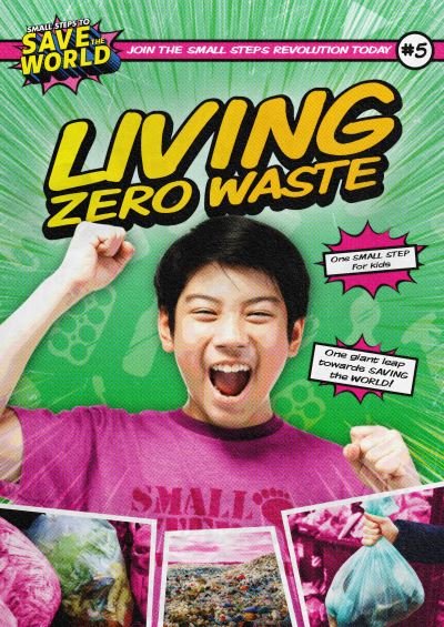 Cover for Robin Twiddy · Living Zero Waste - Small Steps To Save The World (Hardcover Book) (2021)