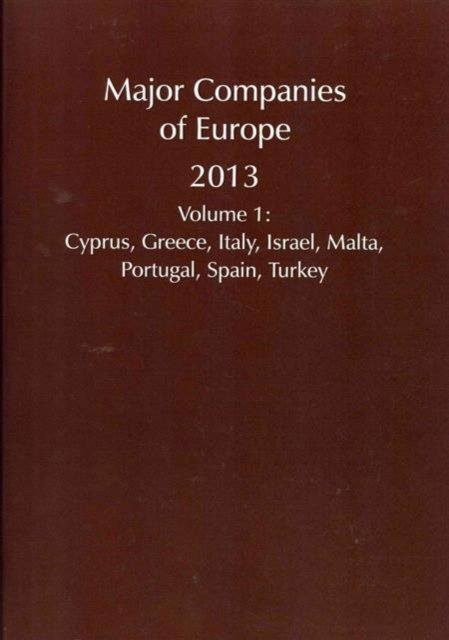 Major Companies of Europe: [7 Vol Set] - Major Companies of Europe - Graham - Bücher - Cengage Learning Australia - 9781860997501 - 2. November 2012