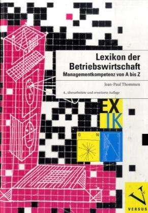 Cover for Jean-paul Thommen · Lexikon D.betriebswirtsch (Book)