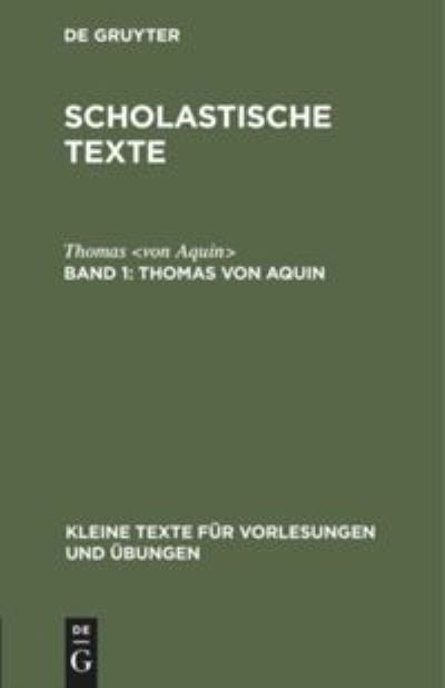 Cover for Thomas · Thomas Von Aquin (Book) (2021)
