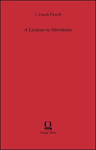 A Lexicon to Herodotus - Powell - Books -  - 9783487301501 - 