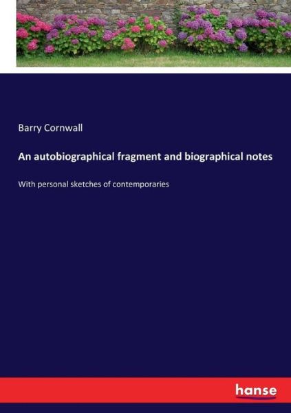 Cover for Cornwall · An autobiographical fragment a (Book) (2017)