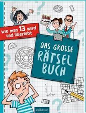 Cover for Thorsten Saleina · Wie man 13 wird und überlebt - Das große Rätselbuch (Paperback Book) (2022)