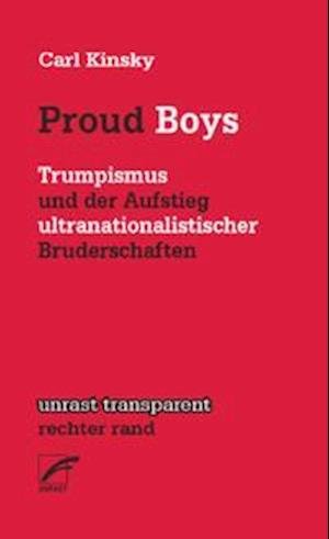 Cover for Carl Kinsky · Proud Boys (Paperback Book) (2021)