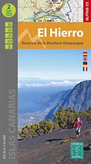 El Hierro - Reserva de la Biosfera-Geoparque 2 maps (Kort) (2022)