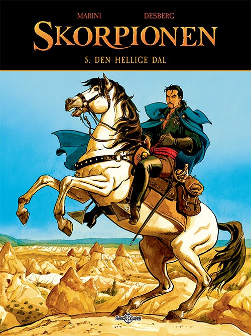 Cover for Stephan Desberg, Marini, S. Desberg · Skorpionen. Den hellige dal (Book) [1st edition] (2016)