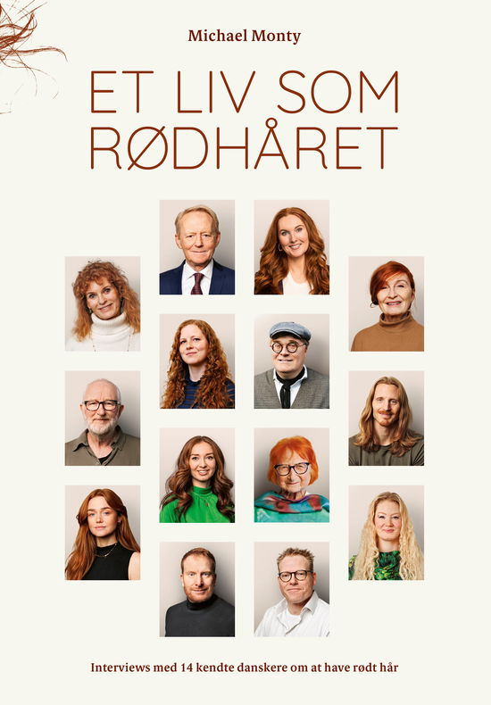 Cover for Michael Monty · Et liv som rødhåret (Hardcover Book) [1º edição] (2025)