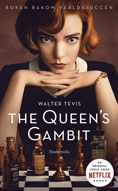 Cover for Walter Tevis · The Queen's Gambit : Boken bakom världssuccén (Paperback Bog) (2022)
