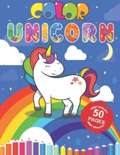 Cover for Barkoun Press · Color Unicorn (Paperback Book) (2020)