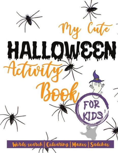 Cover for Hal Color · My cute halloween activity book for kids (Paperback Book) (2020)