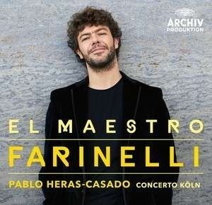 Cover for Bejun Mehta · El Maestro Farinelli (CD) (2014)