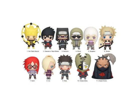 Cover for Naruto Shippuden · NARUTO SHIPPUDEN - Series 4 - 3D Foam Bag Clip (Di (Toys)