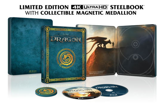 Cover for How to Train Your Dragon (4K Ultra HD) [Steelbook edition] (2025)