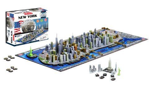 4D CityScape - Time Puzzle - New York - Coiled Springs - Merchandise - 4D Cityscape Inc. - 0714832000502 - 1. november 2009