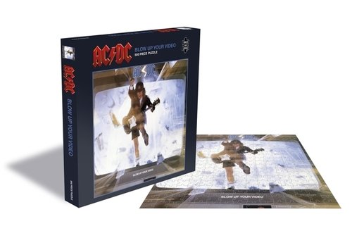 AC/DC Blow Up Your Video (500 Piece Jigsaw Puzzle) - AC/DC - Jogo de tabuleiro - ZEE COMPANY - 0803343257502 - 4 de setembro de 2020