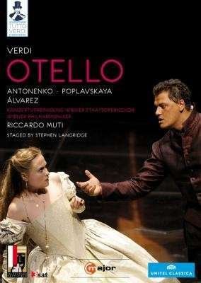 Verdi: Otello - Muti / Vienna Phil / Poplavskaya - Films - C MAJOR - 0814337012502 - 1 juillet 2013
