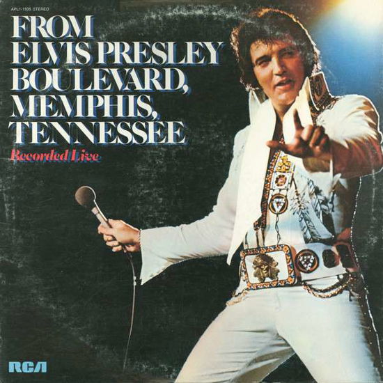 Cover for Elvis Presley · From Elvis Presley Boulevard Memphis Tennesee (LP) (2020)