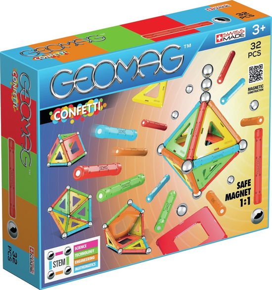 Geomag - Confetti 32 pcs - Geomag - Merchandise - Geomag - 0871772003502 - February 7, 2019