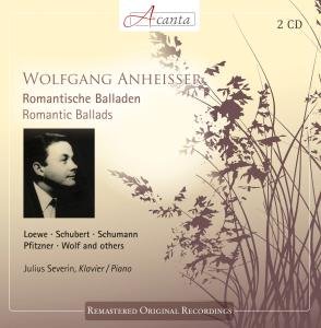 Wolfgang Anheisser - Romantische Ballade - Anheisser Wolfgang - Musiikki - Acanta - 0885150336502 - perjantai 28. syyskuuta 2012